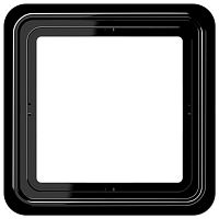 Рамка универсальная Jung CD500 1-м. черный картинка